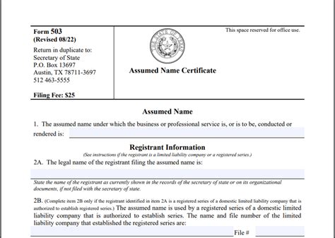 Unlock Your Dreams: A Step-by-Step Guide to Registering a Business Name in Texas as a Sole Proprietor